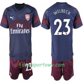 Koszulka Arsenal Danny Welbeck 23 Dziecięcy Wyjazdowe Koszulki Piłkarskie 2018-2019 Krótki Rękaw